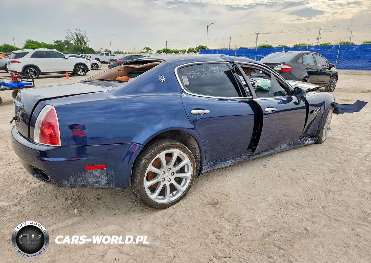 2008 Maserati Quattroporte M139 VIN:ZAMFE39A980033515 - 3
