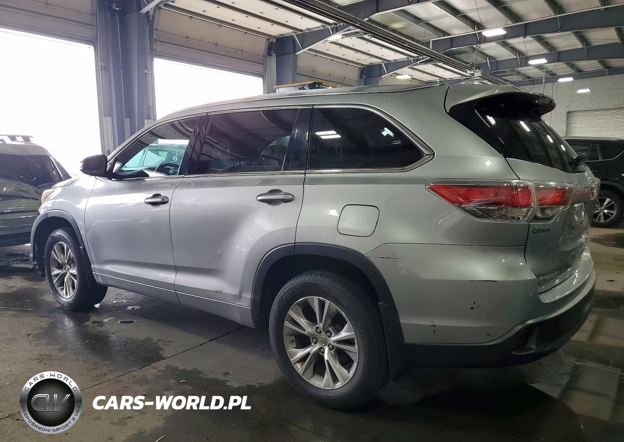 2015 Toyota Highlander Xle VIN:5TDJKRFH6FS178193 - 2