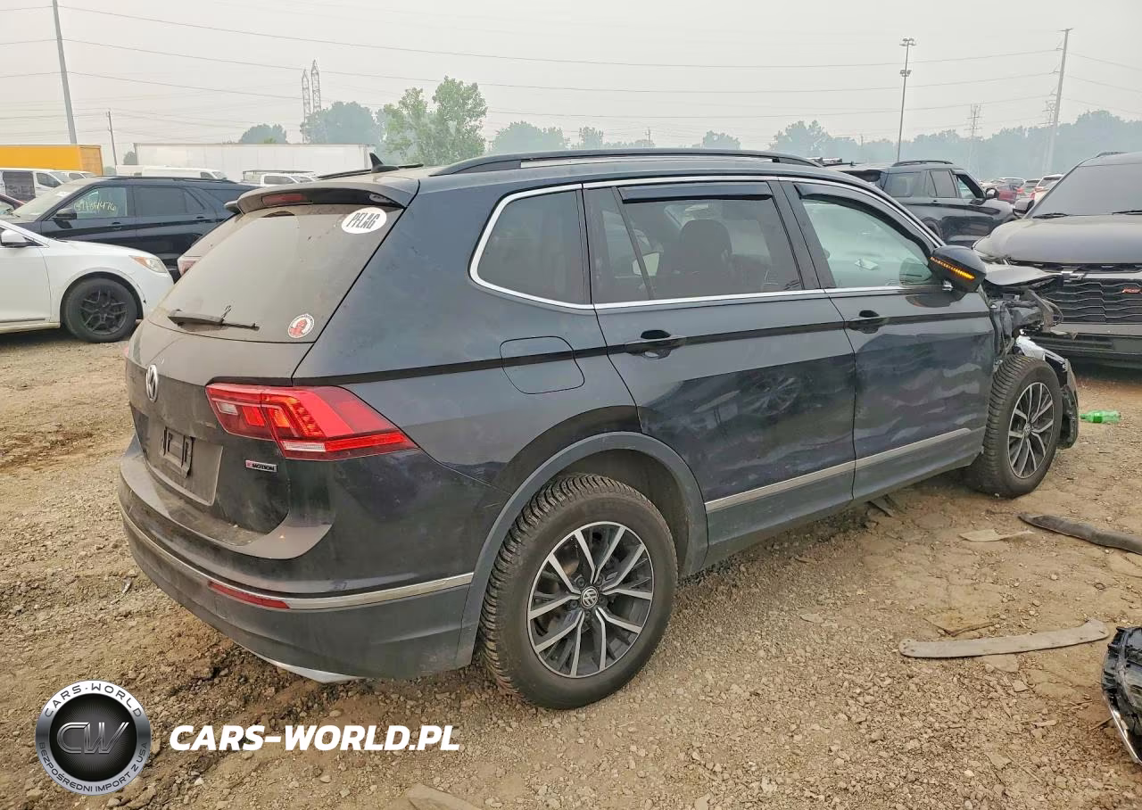 2021 Volkswagen Tiguan Se VIN:3VV2B7AX5MM099183 - 3