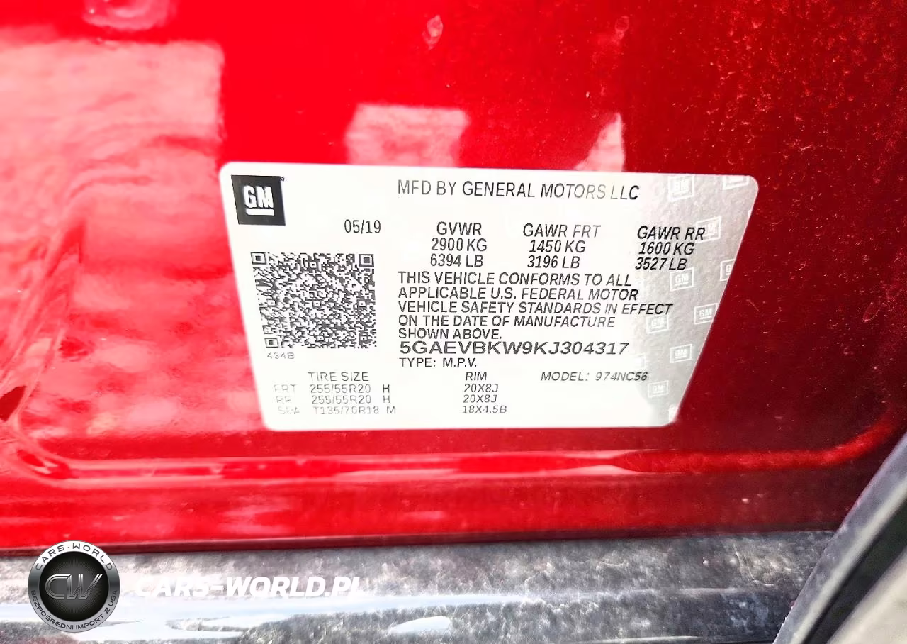 2019 Buick Enclave Premium VIN:5GAEVBKW9KJ304317 - 13