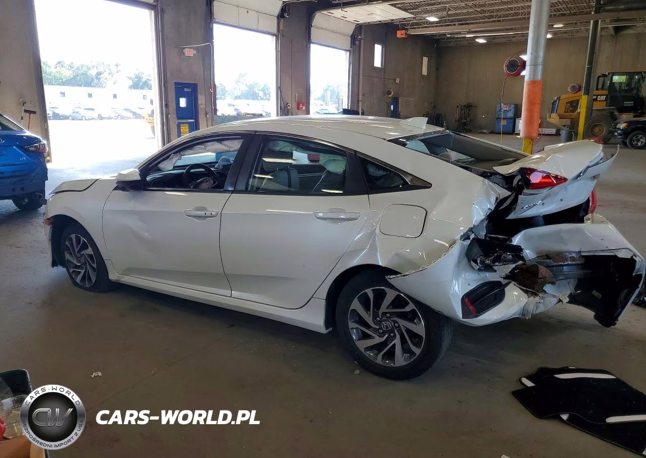 2017 Honda Civic Ex VIN:19XFC2F73HE051982 - 2
