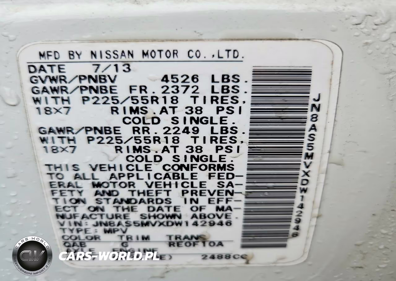 2013 Nissan Rogue S VIN:JN8AS5MVXDW142946 - 13