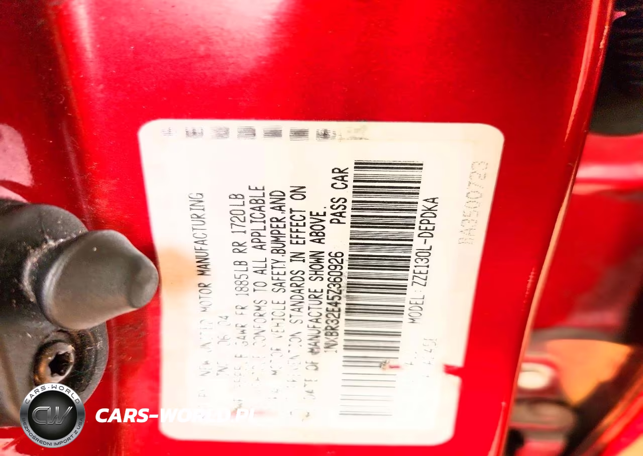 2005 Toyota Corolla Ce VIN:1NXBR32E45Z360926 - 12