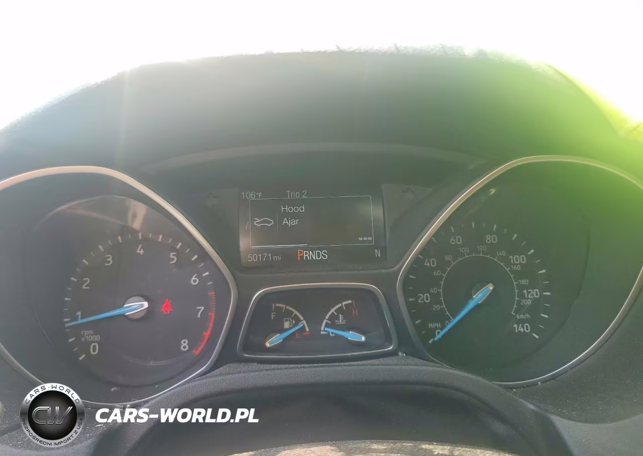 2016 Ford Focus Titanium VIN:1FADP3N27GL302909 - 9