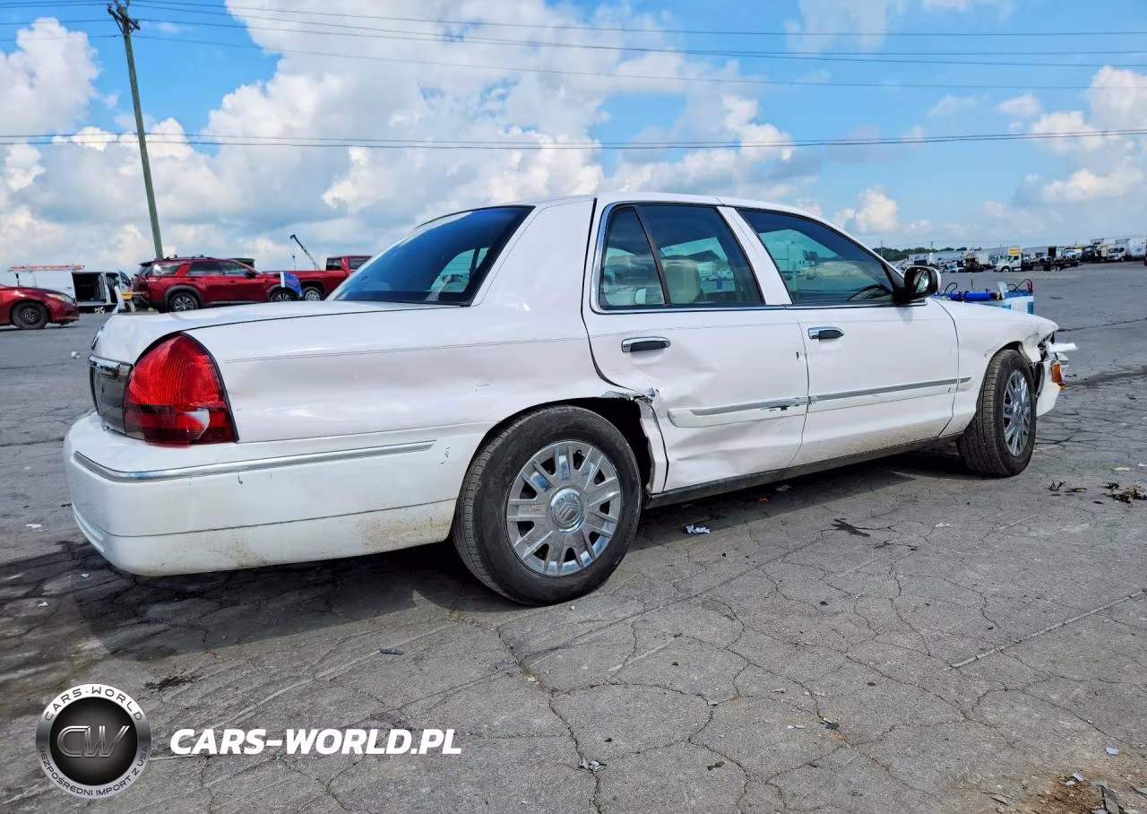 2008 Mercury Grand Marquis Gs VIN:2MEFM74V58X663170 - 3