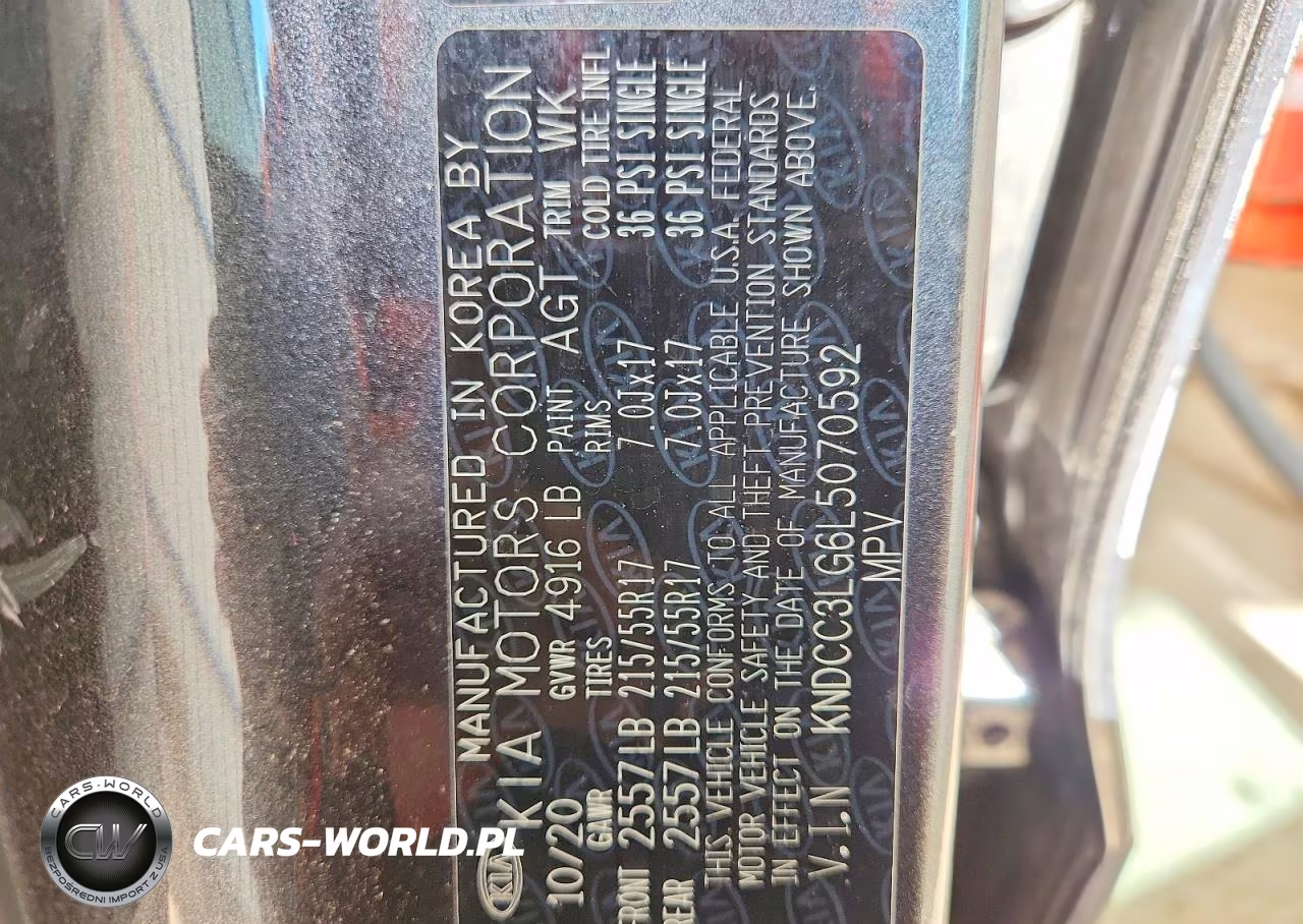 2020 Kia Niro Ex VIN:KNDCC3LG6L5070592 - 14