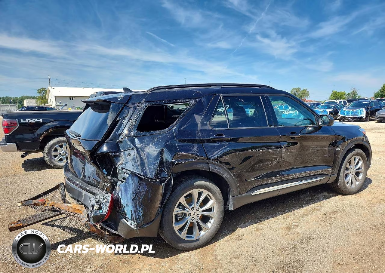 2023 Ford Explorer Xlt VIN:1FMSK8DH6PGA66325 - 3