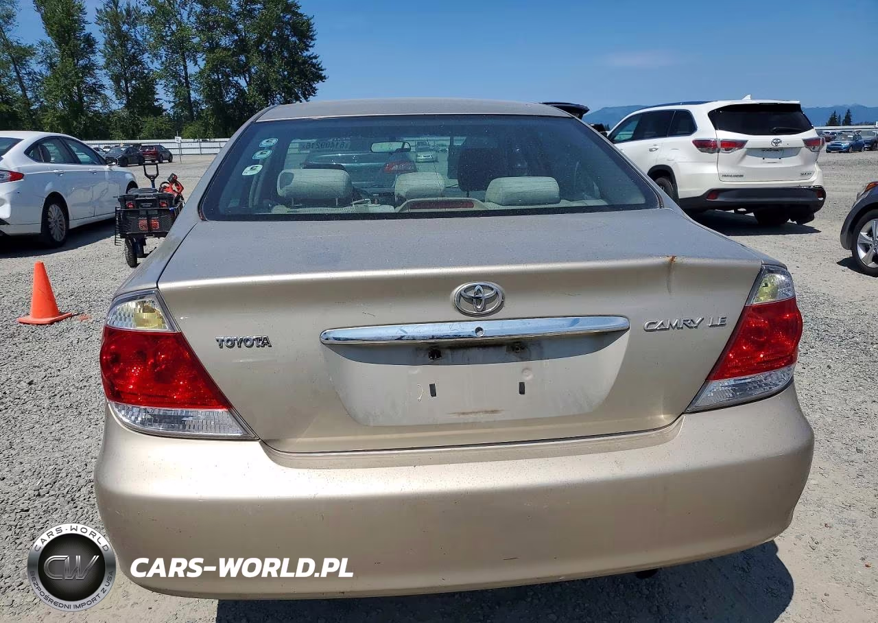 2005 Toyota Camry Le VIN:4T1BE32K05U072502 - 6