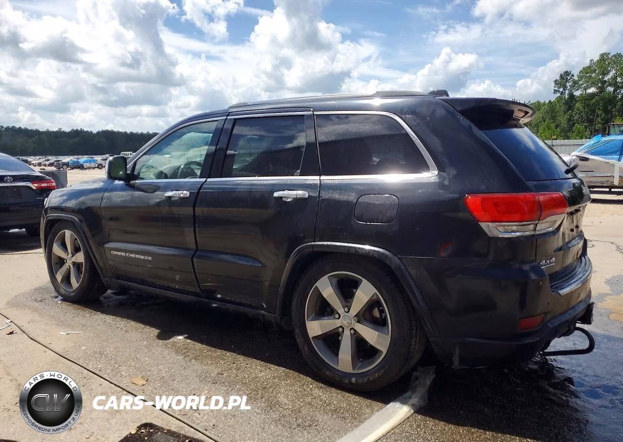 2014 Jeep Grand Cherokee Overland VIN:1C4RJFCM9EC580554 - 2