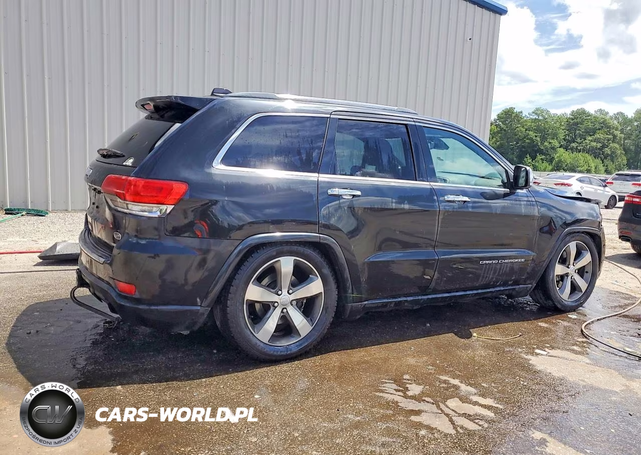 2014 Jeep Grand Cherokee Overland VIN:1C4RJFCM9EC580554 - 3
