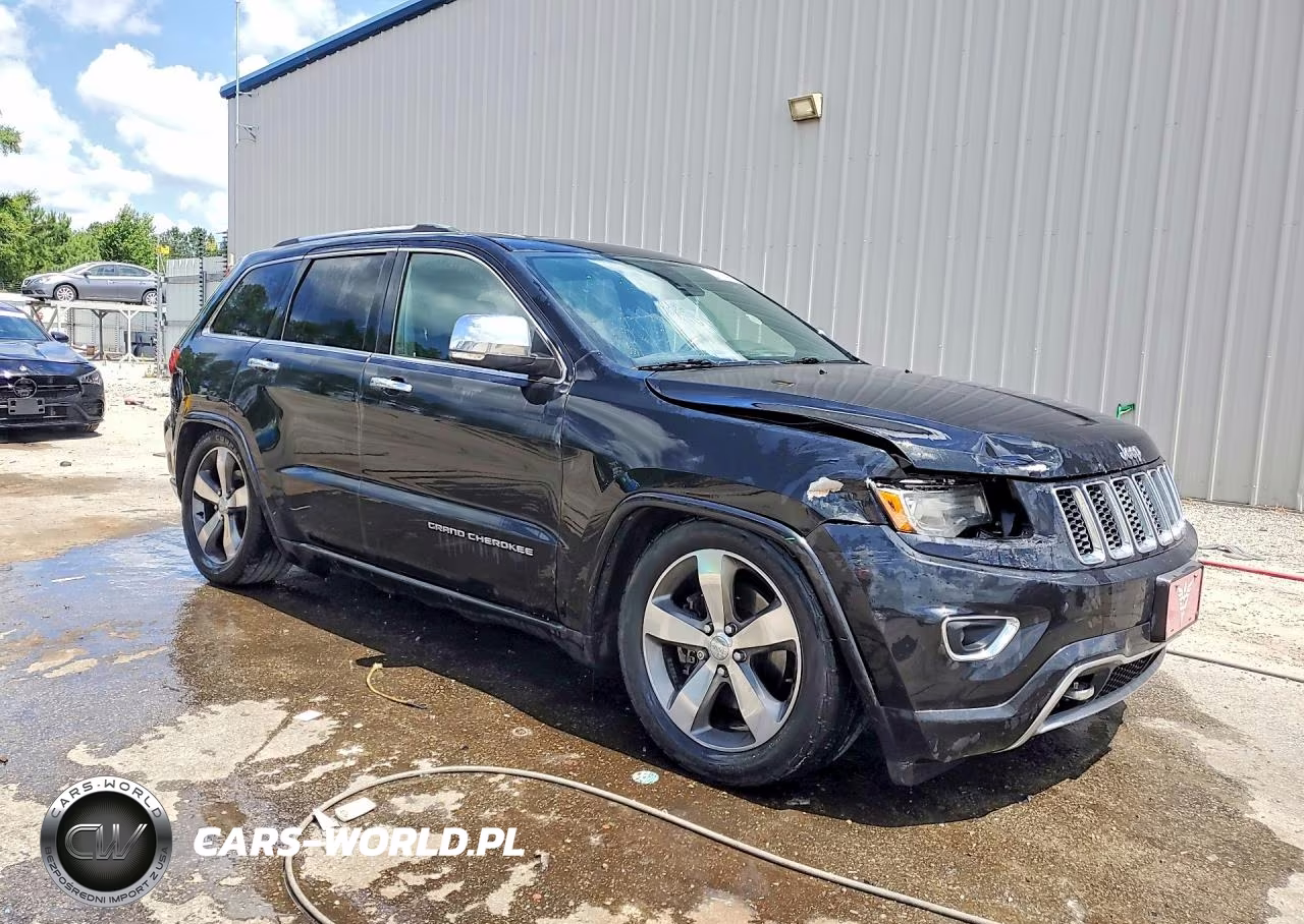 2014 Jeep Grand Cherokee Overland VIN:1C4RJFCM9EC580554 - 4