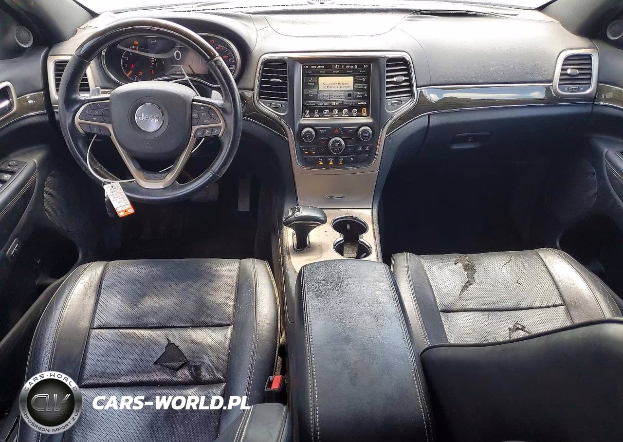 2014 Jeep Grand Cherokee Overland VIN:1C4RJFCM9EC580554 - 8