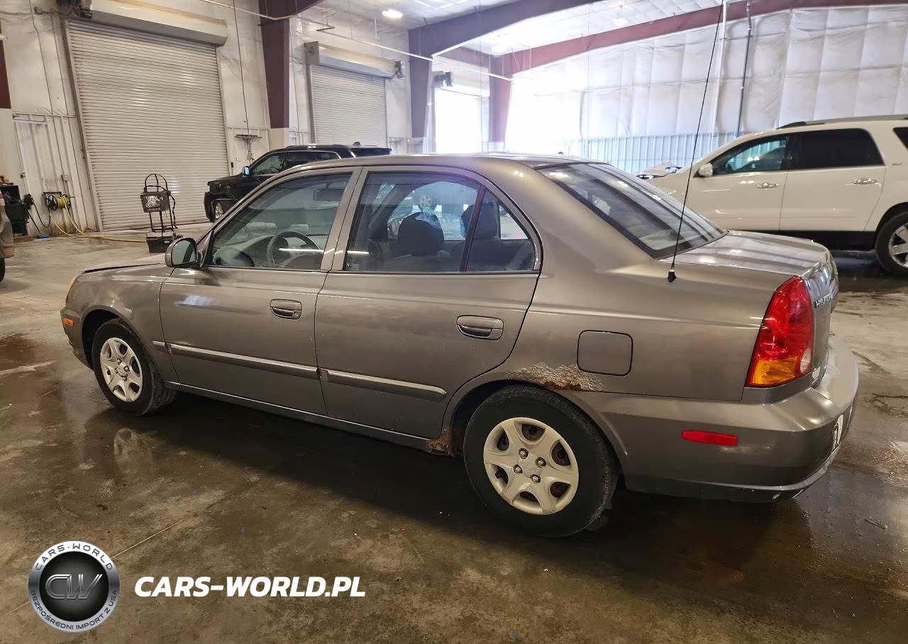 2005 Hyundai Accent Gl VIN:KMHCG45C65U600505 - 2
