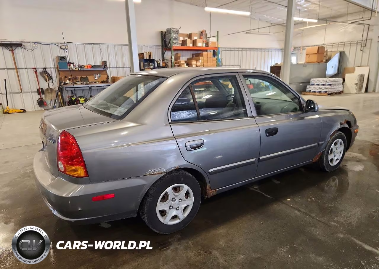 2005 Hyundai Accent Gl VIN:KMHCG45C65U600505 - 3
