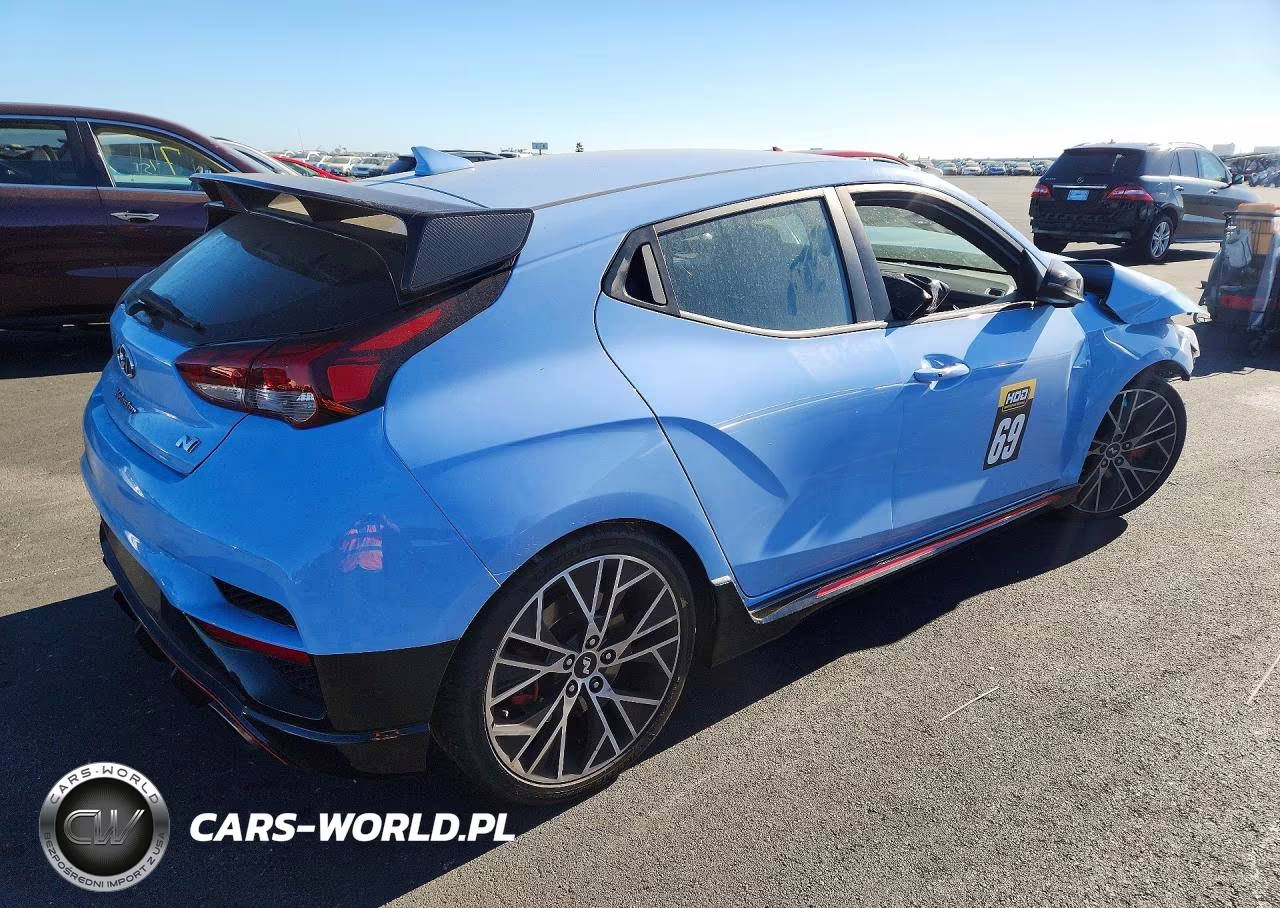 2020 Hyundai Veloster N Base VIN:KMHT36AH2LU004779 - 3