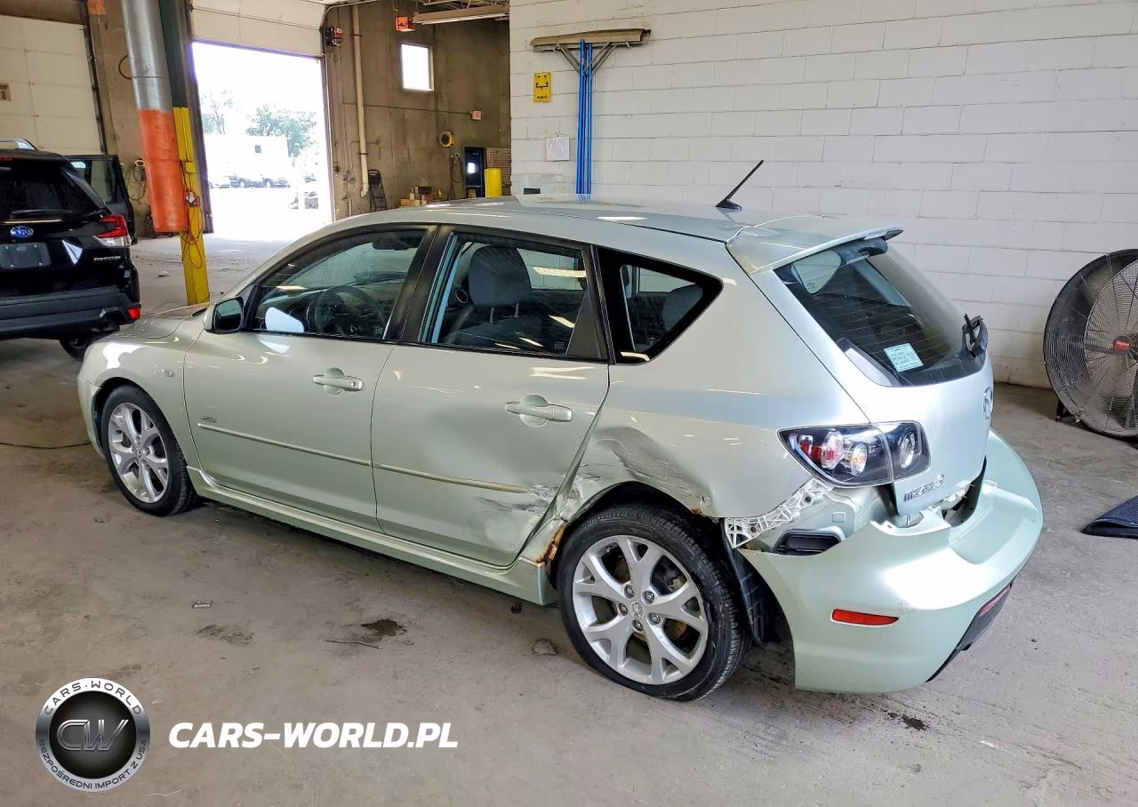 2008 Mazda 3 Hatchback VIN:JM1BK343581104000 - 2