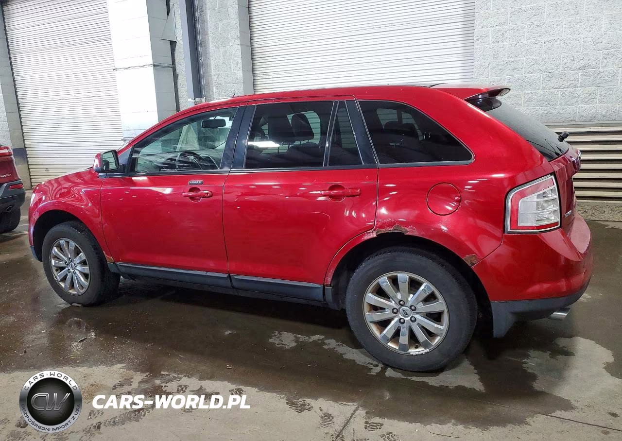 2007 Ford Edge Sel Plus VIN:2FMDK49C67BB60596 - 2