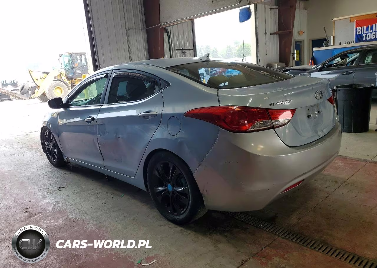 2012 Hyundai Elantra Gls VIN:KMHDH4AE5CU293902 - 2