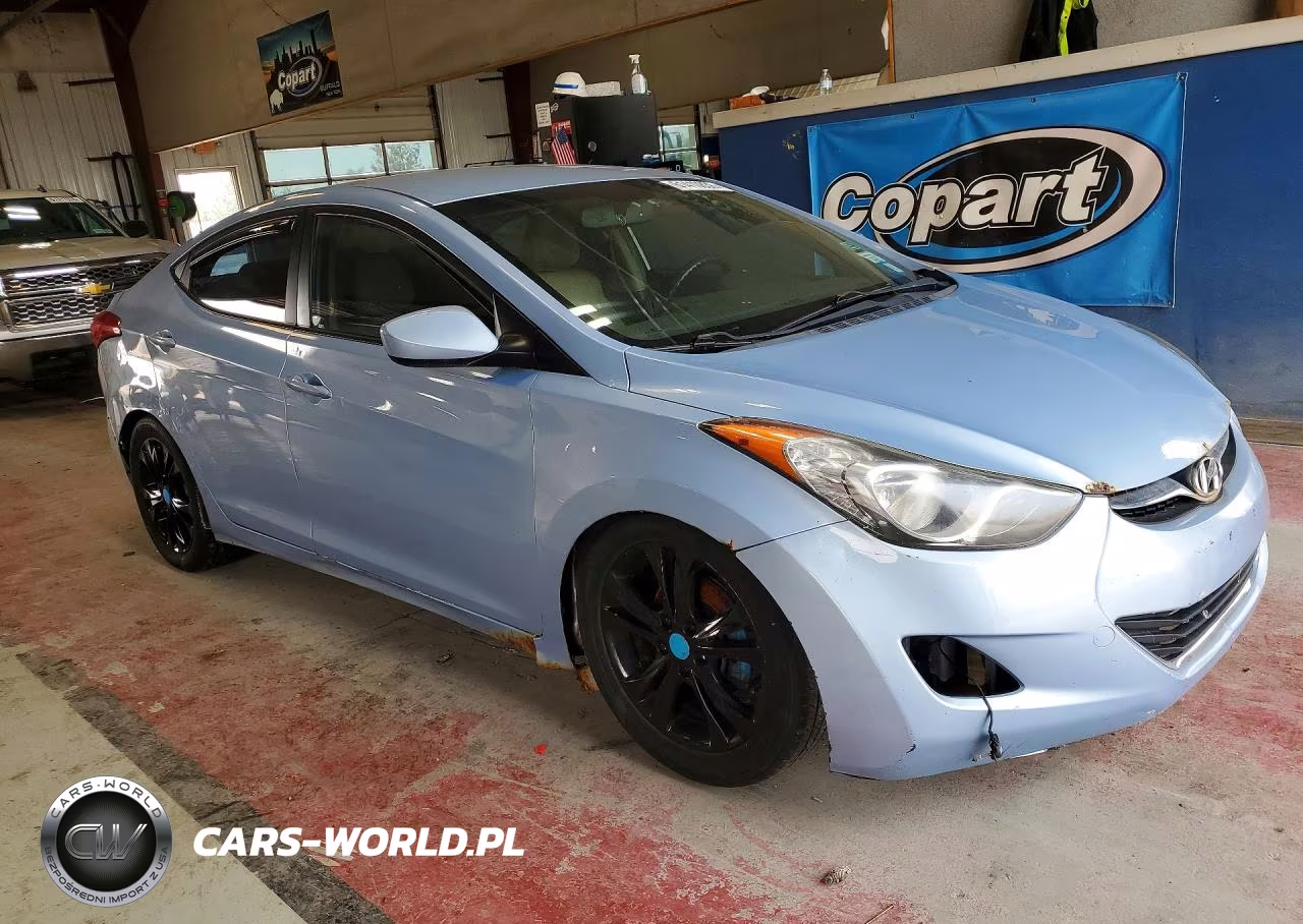2012 Hyundai Elantra Gls VIN:KMHDH4AE5CU293902 - 4