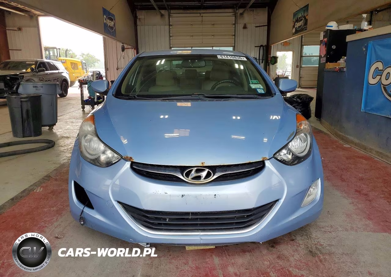 2012 Hyundai Elantra Gls VIN:KMHDH4AE5CU293902 - 5