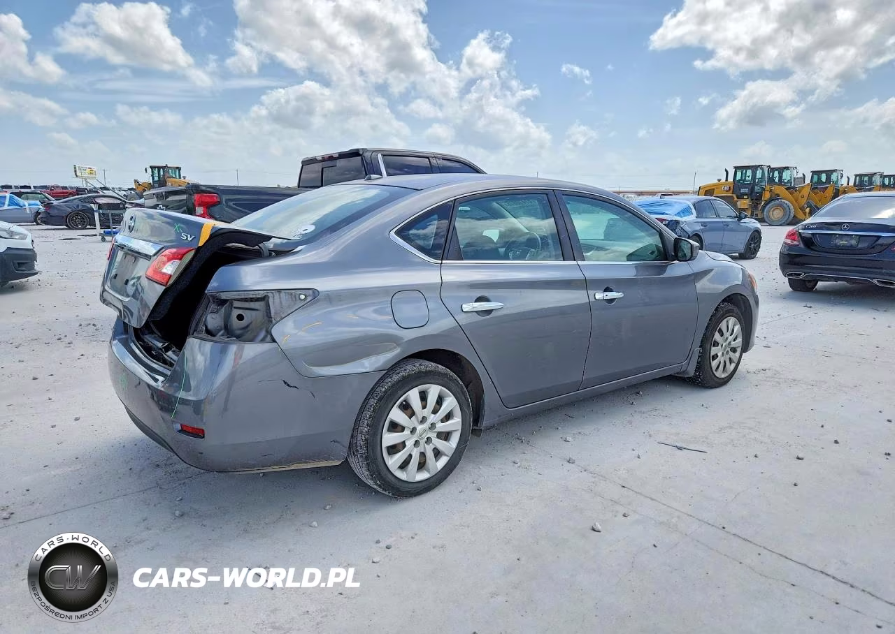 2015 Nissan Sentra Sv VIN:3N1AB7AP9FY379598 - 3