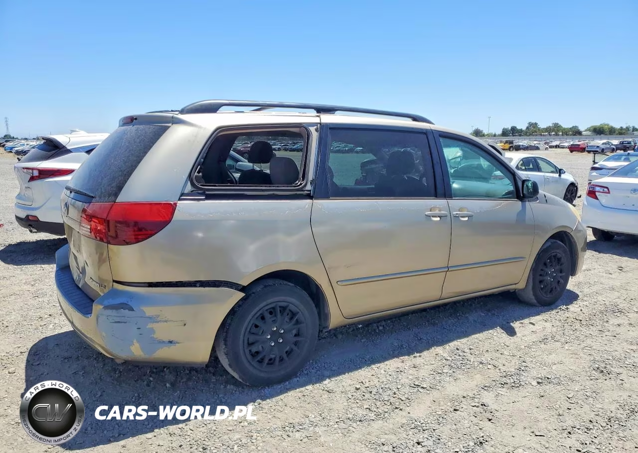2004 Toyota Sienna Le 7 Passenger VIN:5TDZA23C24S106636 - 3