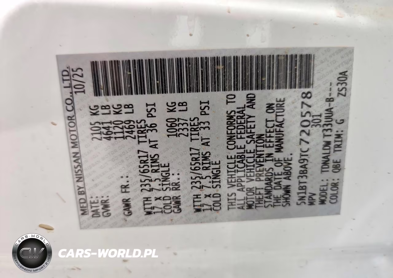 2026 Nissan Rogue Sv-Dark Armor VIN:5N1BT3BA9TC720578 - 13