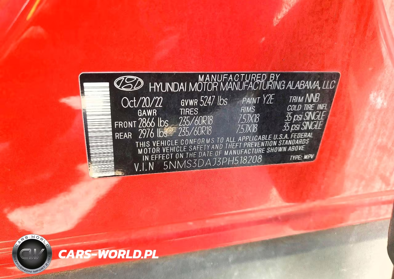 2023 Hyundai Santa Fe Sel Premium VIN:5NMS3DAJ3PH518208 - 13