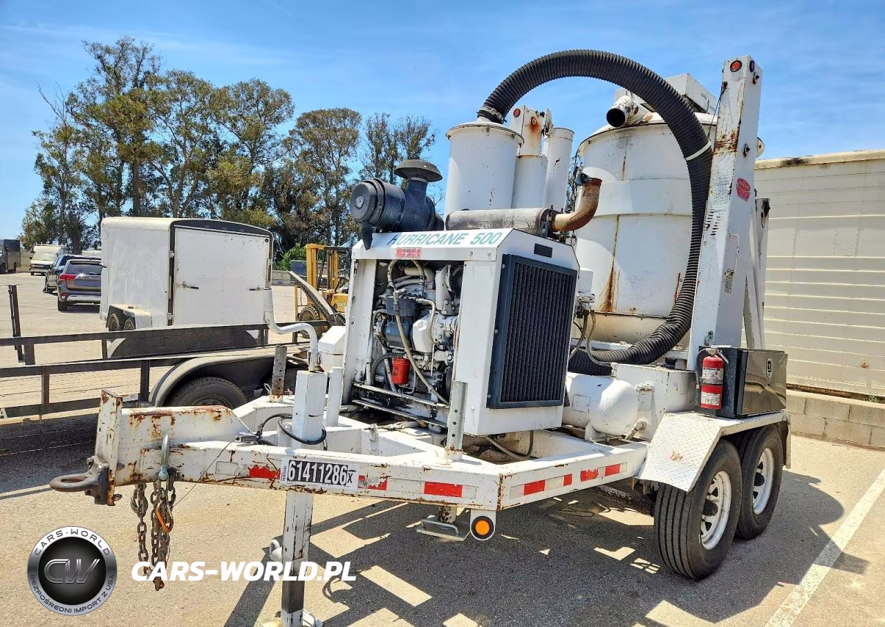 2008 Industrial Vacuum 5 Vacuum Trailer VIN:1D9BV15208W048128 - 2