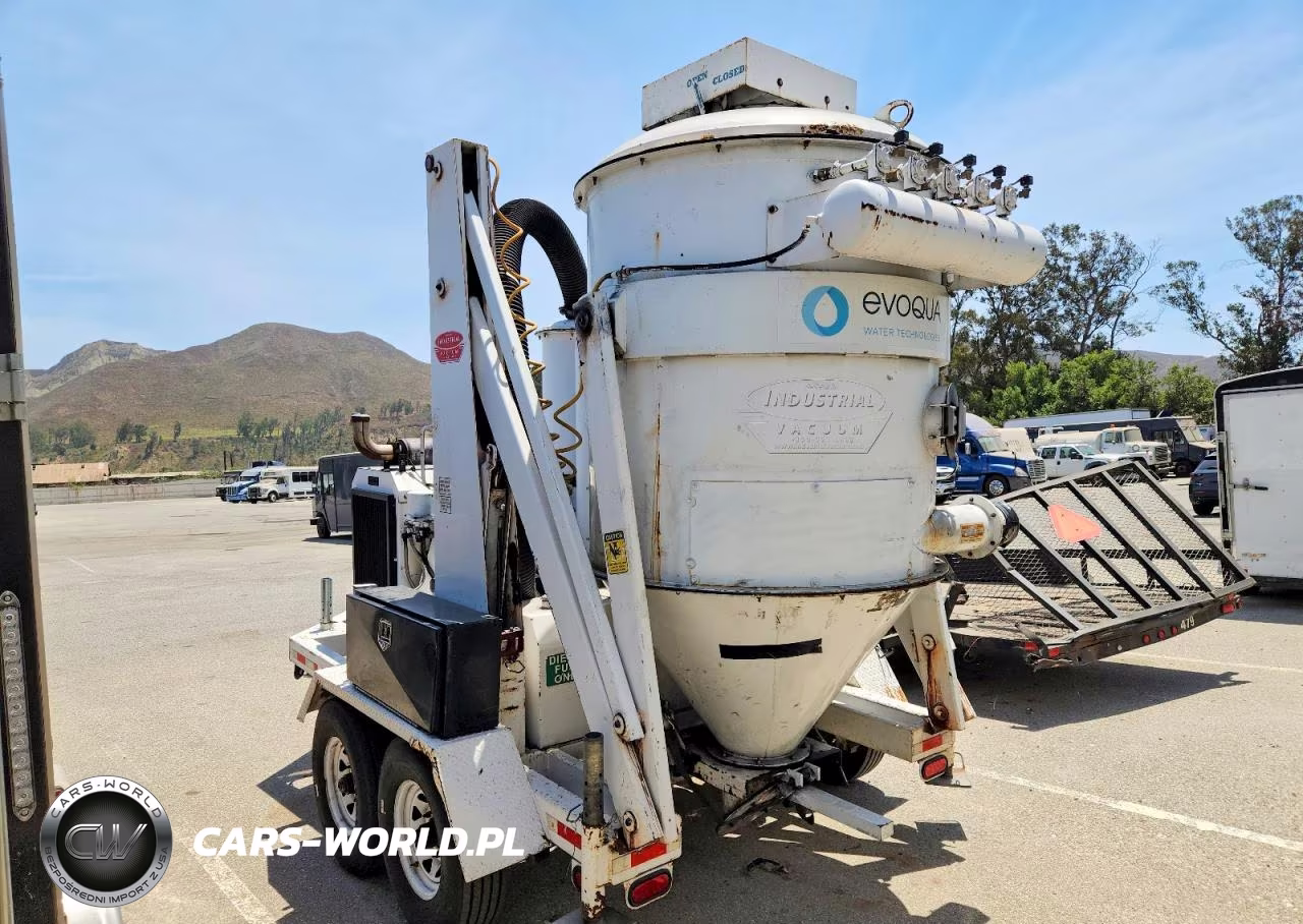 2008 Industrial Vacuum 5 Vacuum Trailer VIN:1D9BV15208W048128 - 3