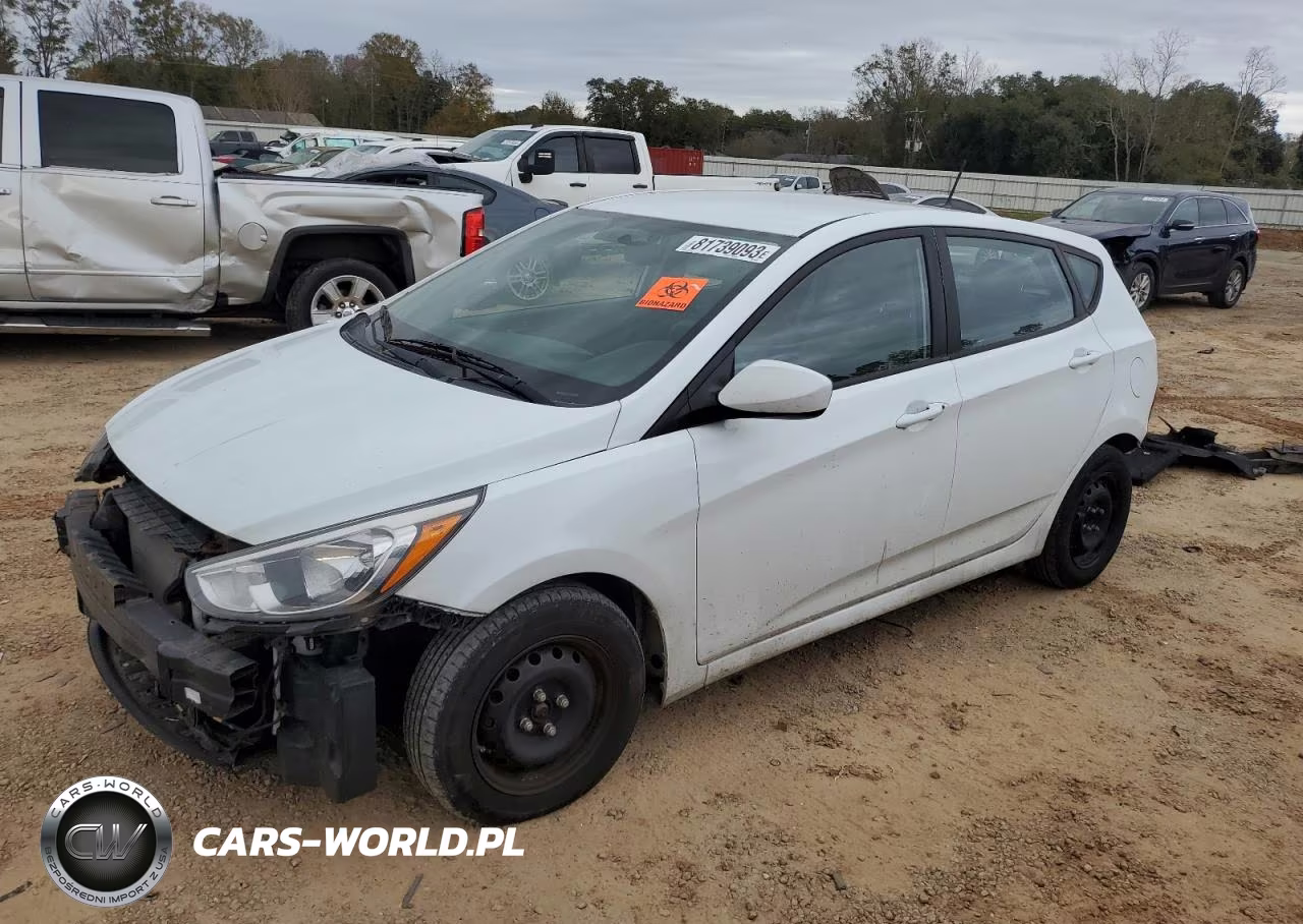 2016 Hyundai Accent Se VIN:KMHCT5AEXGU282884 - 1