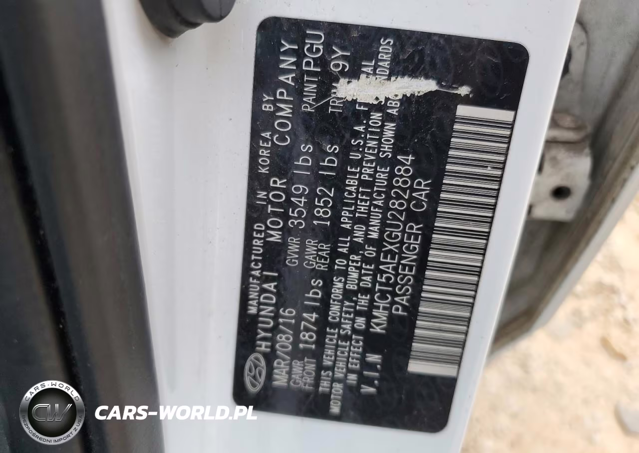 2016 Hyundai Accent Se VIN:KMHCT5AEXGU282884 - 12