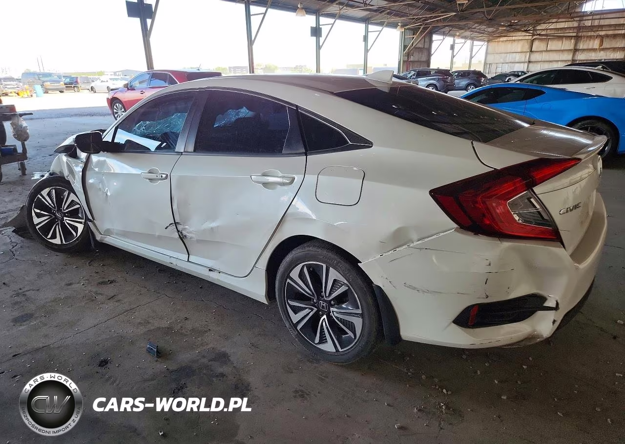 2017 Honda Civic Ex VIN:19XFC1F49HE015567 - 2