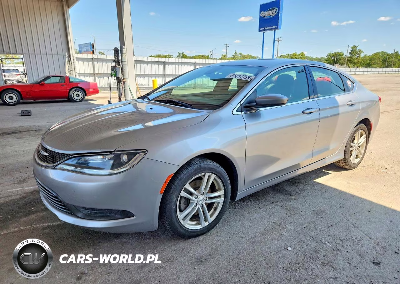 2015 Chrysler 200 Lx VIN:1C3CCCFBXFN623303 - 1