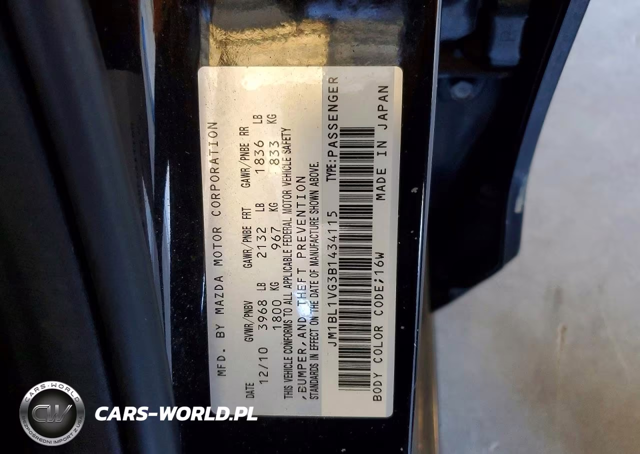 2011 Mazda 3 I VIN:JM1BL1VG3B1434115 - 12