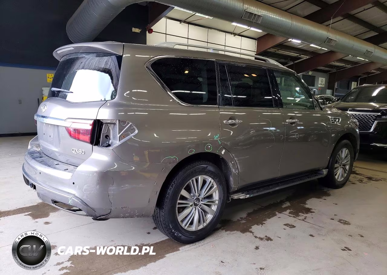 2018 Infiniti Qx80 Base VIN:JN8AZ2NF0J9660382 - 3