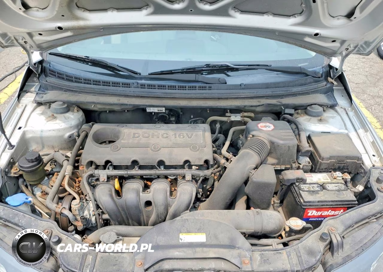 2010 Kia Forte Lx VIN:KNAFT4A29A5097550 - 11