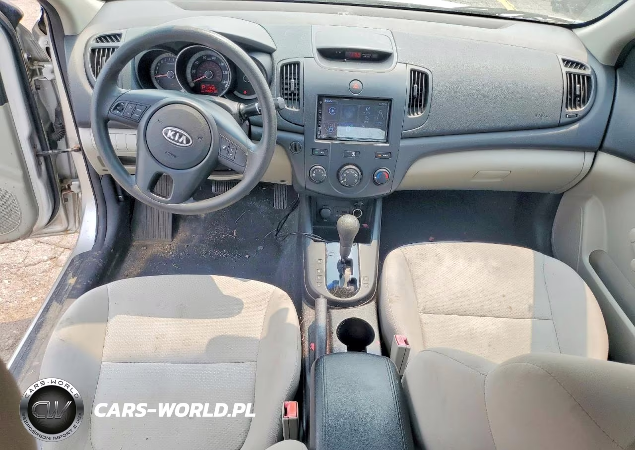 2010 Kia Forte Lx VIN:KNAFT4A29A5097550 - 8
