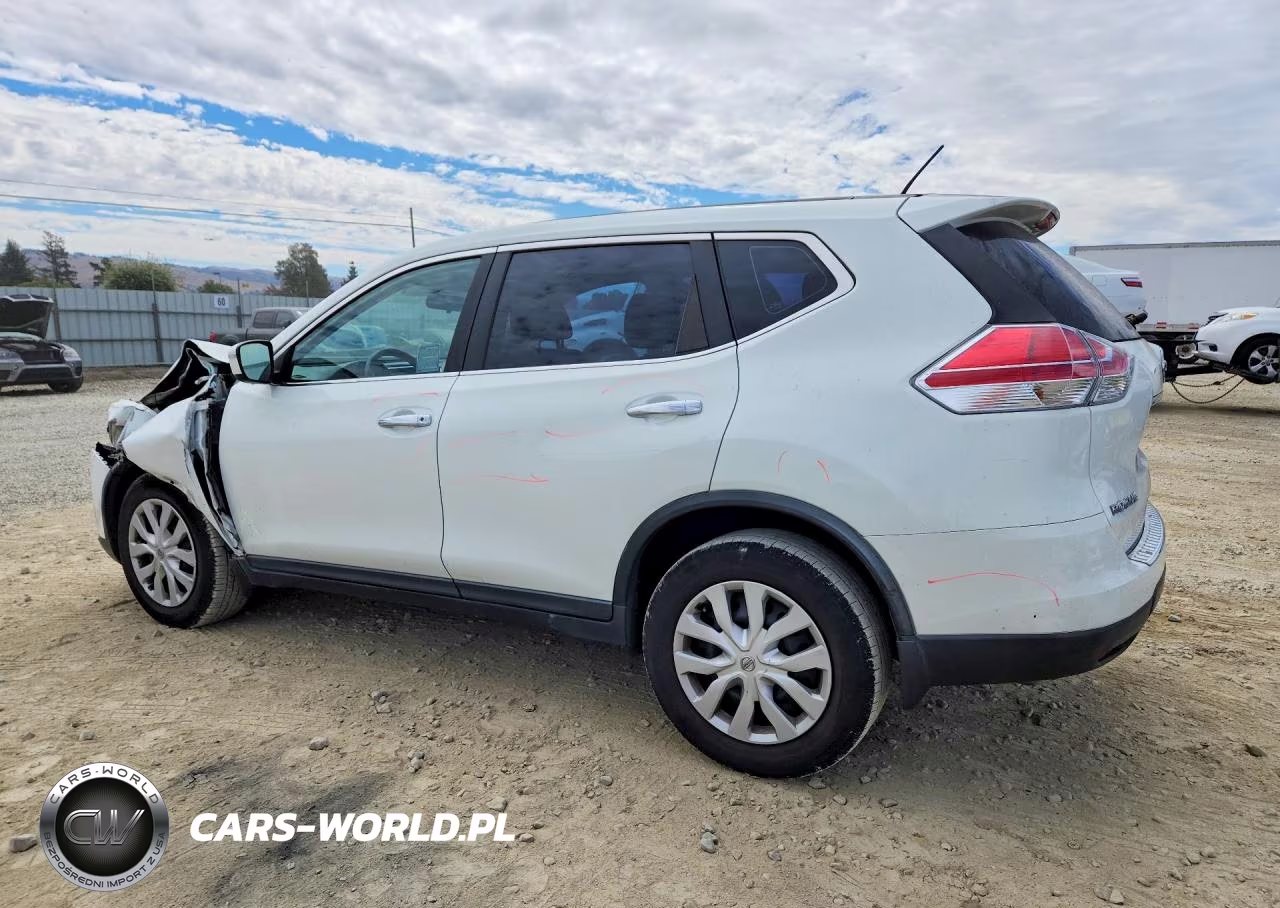 2015 Nissan Rogue S VIN:KNMAT2MTXFP566646 - 2