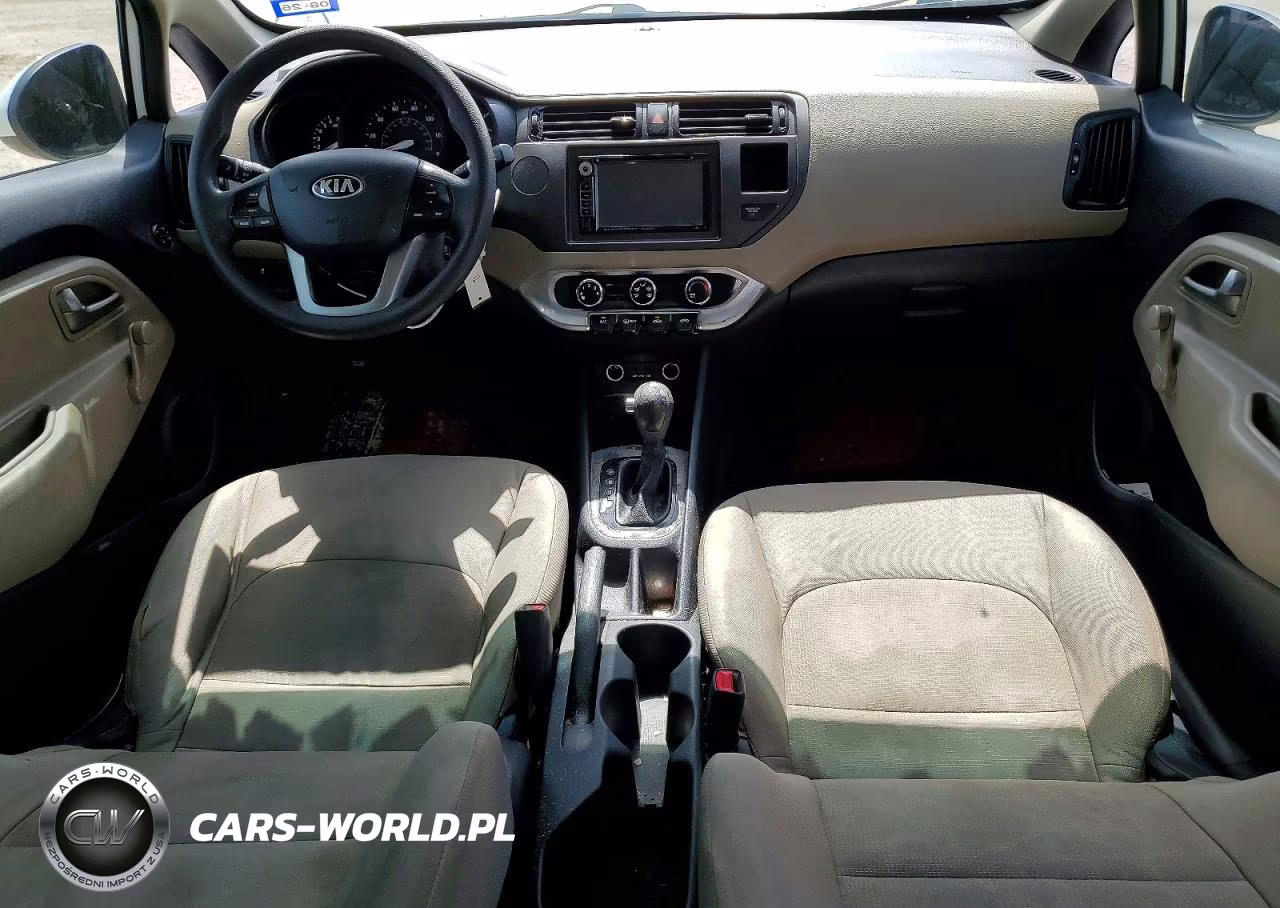 2015 Kia Rio Lx VIN:KNADM4A38F6445059 - 8