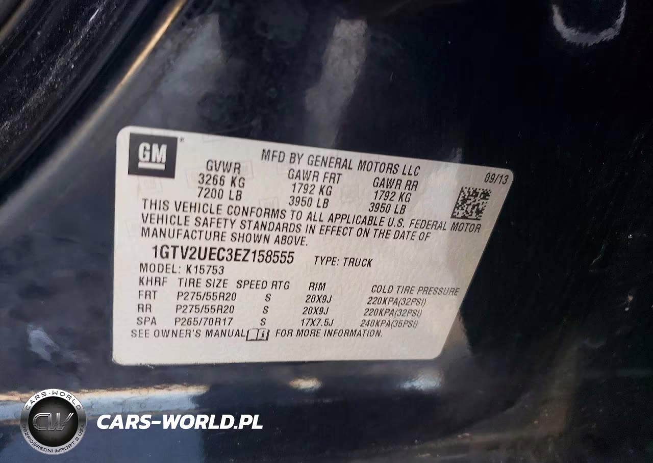 2014 GMC Sierra K1500 Sle VIN:1GTV2UEC3EZ158555 - 12
