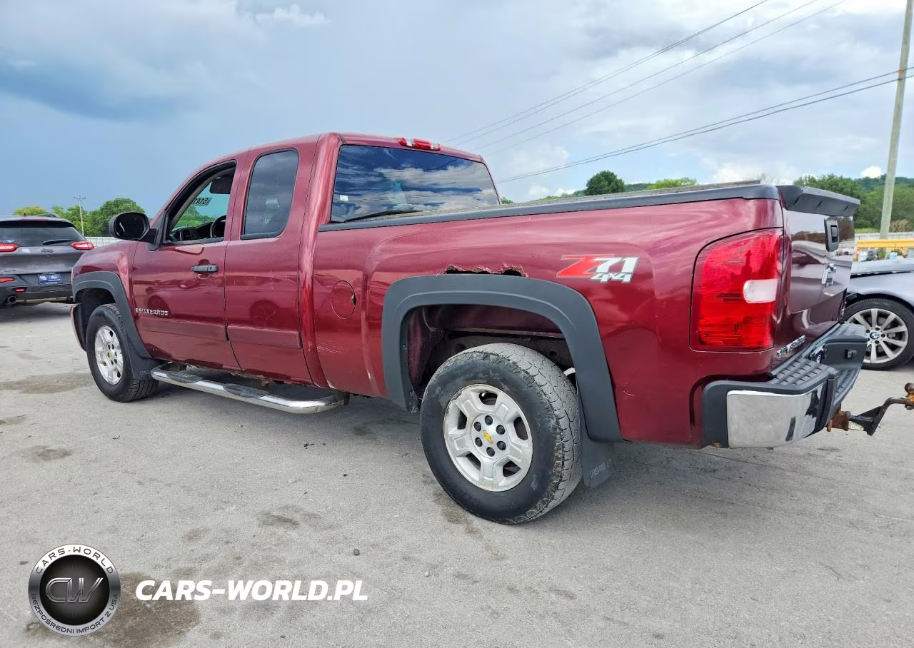 2008 Chevrolet Silverado K1500 VIN:1GCEK19J08Z162509 - 2