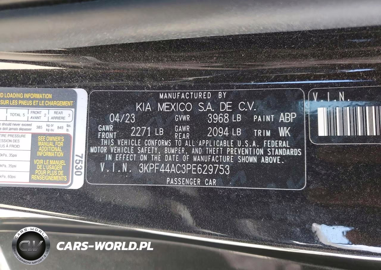 2023 Kia Forte Gt VIN:3KPF44AC3PE629753 - 12