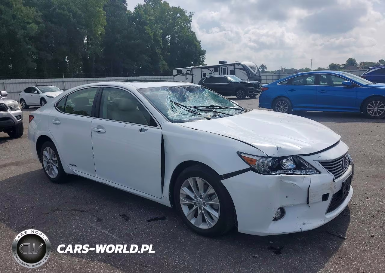 2014 Lexus Es 300H VIN:JTHBW1GG7E2045415 - 4