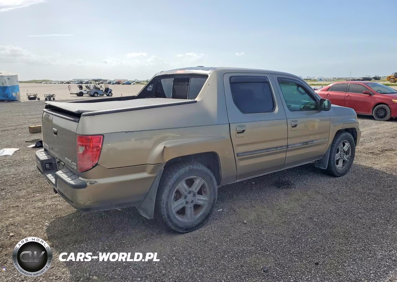 2010 Honda Ridgeline Rtl VIN:5FPYK1F57AB008516 - 3