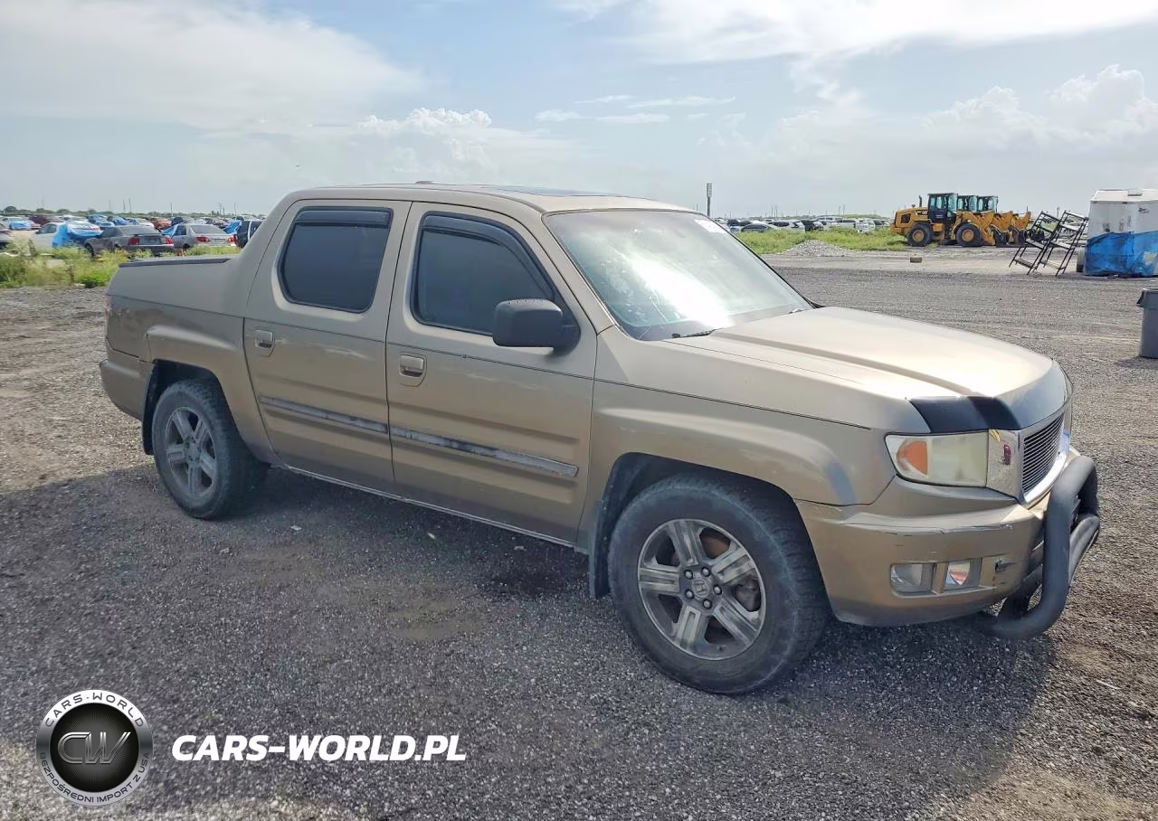 2010 Honda Ridgeline Rtl VIN:5FPYK1F57AB008516 - 4
