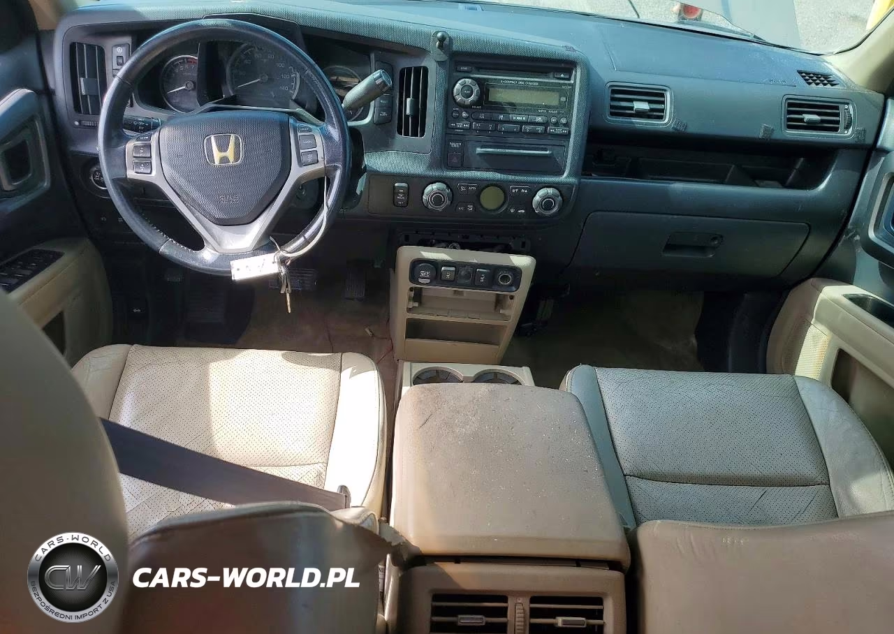2010 Honda Ridgeline Rtl VIN:5FPYK1F57AB008516 - 8