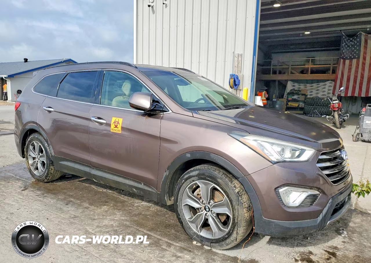 2013 Hyundai Santa Fe Gls VIN:KM8SM4HFXDU030484 - 4