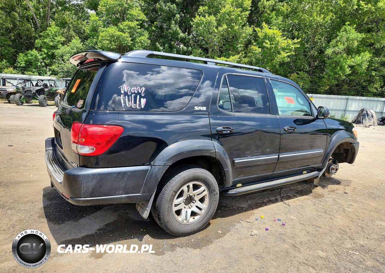 2006 Toyota Sequoia Sr5 VIN:5TDZT34A56S273895 - 3