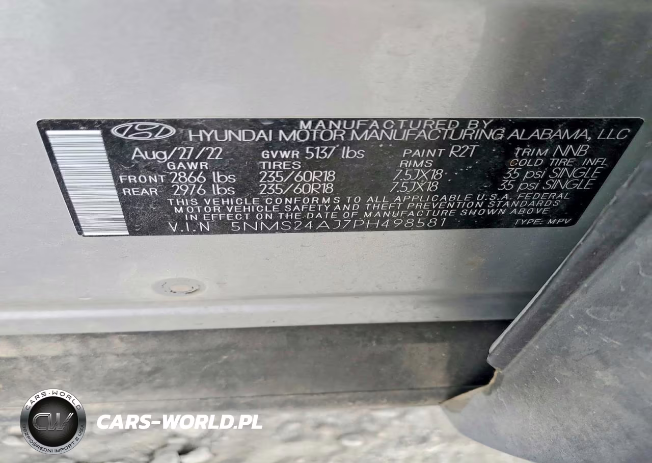 2023 Hyundai Santa Fe Sel VIN:5NMS24AJ7PH498581 - 13